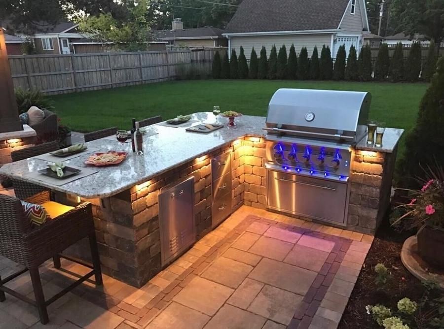 Outdoor Kitchen And Bar 33