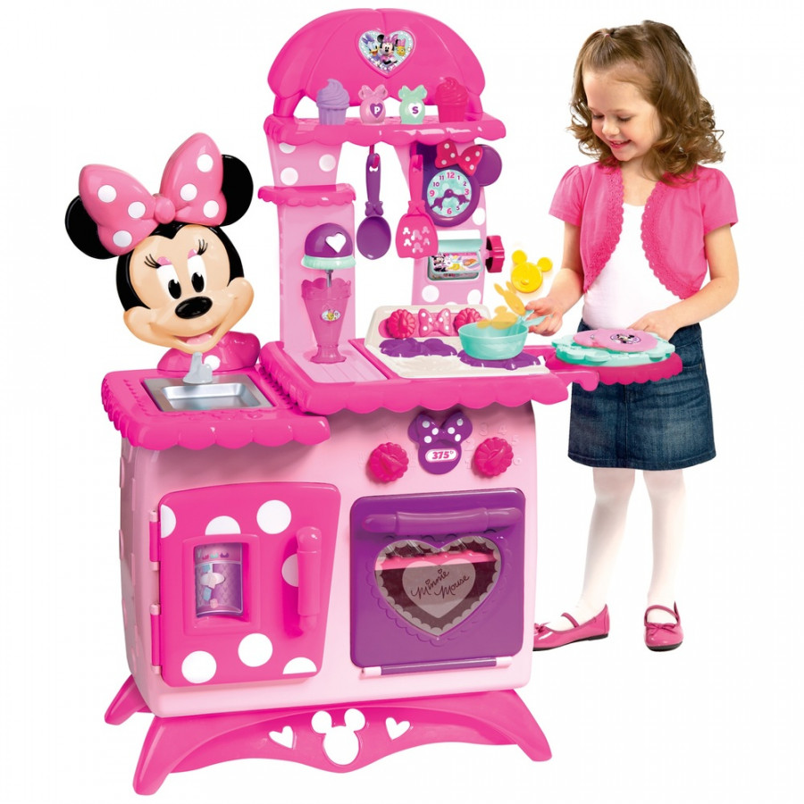 Disney Minnie Maus Kinderküche Flip-Spaß mit Funktionen und Sound pink