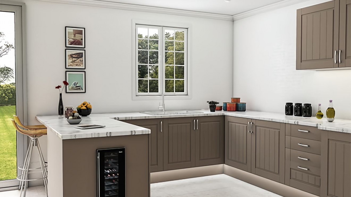 How To Design A Square Kitchen  Kitchen Door Workshop