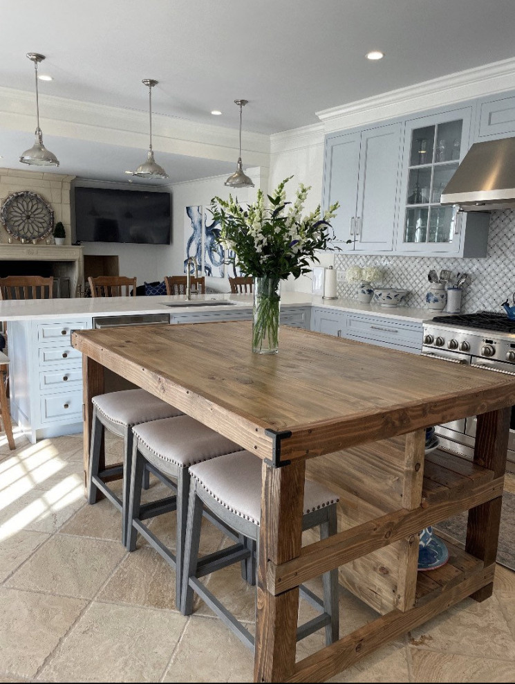 Wood kitchen island - Etsy