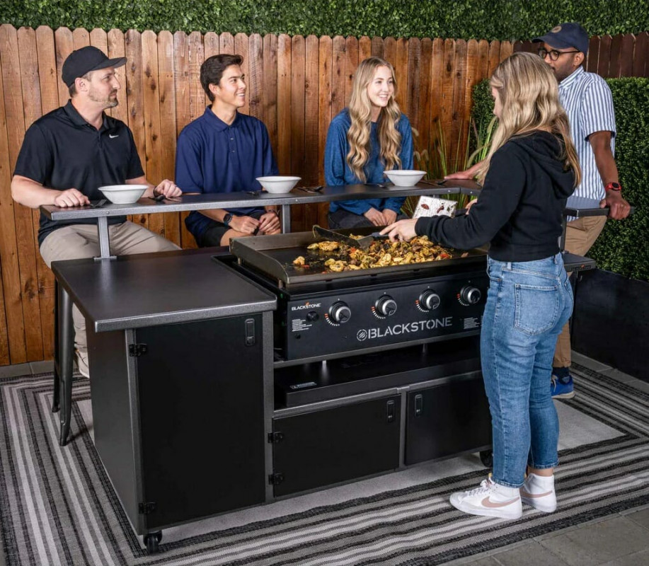 Blackstone Releases Innovative Outdoor Kitchen Line with Pavilions