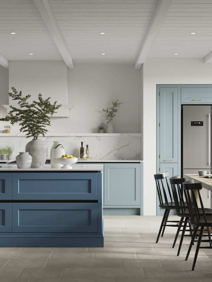 Blue Kitchen  Blue Kitchen Cabinets, Units & Ideas  Magnet