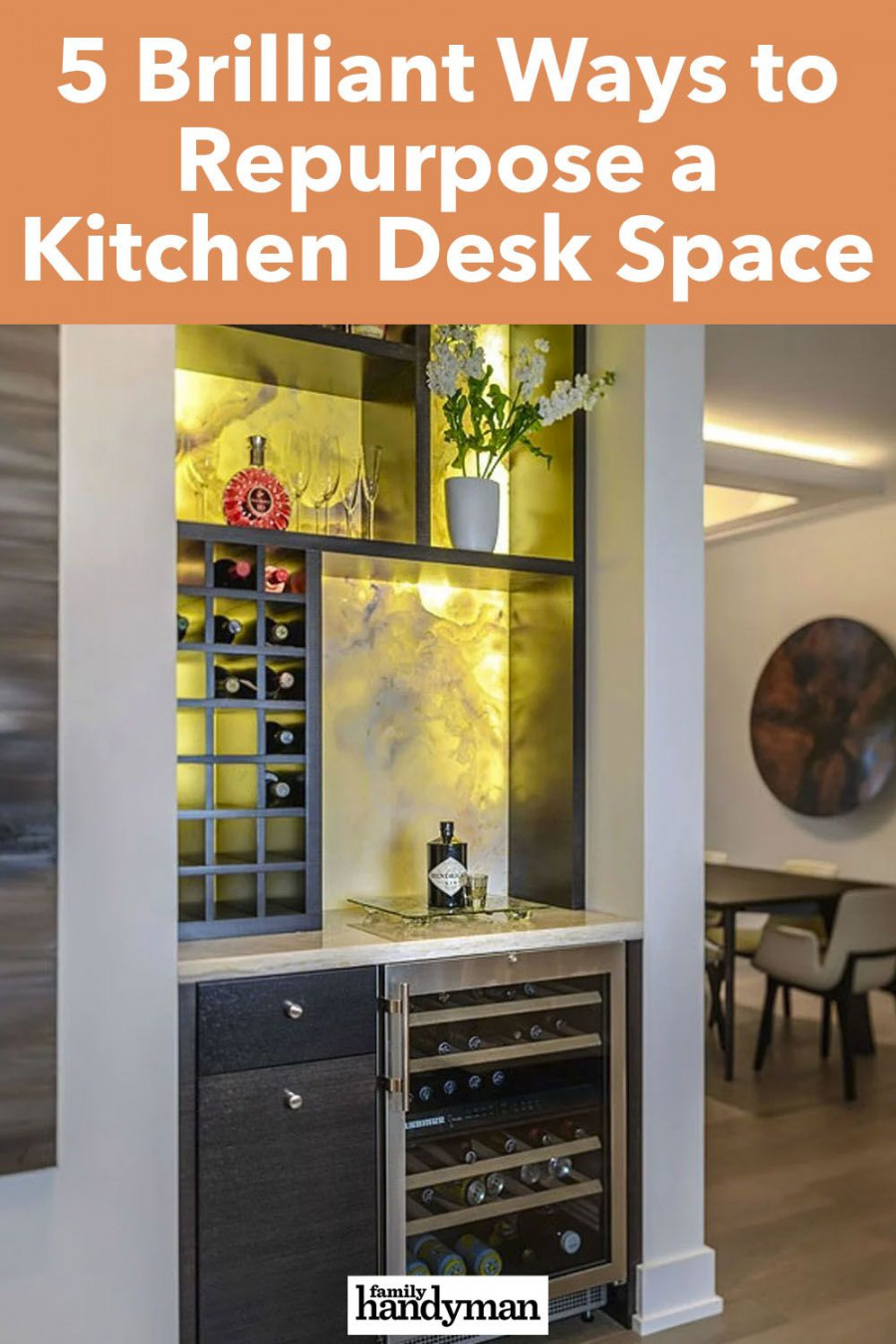 Brilliant Ways to Repurpose a Kitchen Desk Space  Kitchen desks