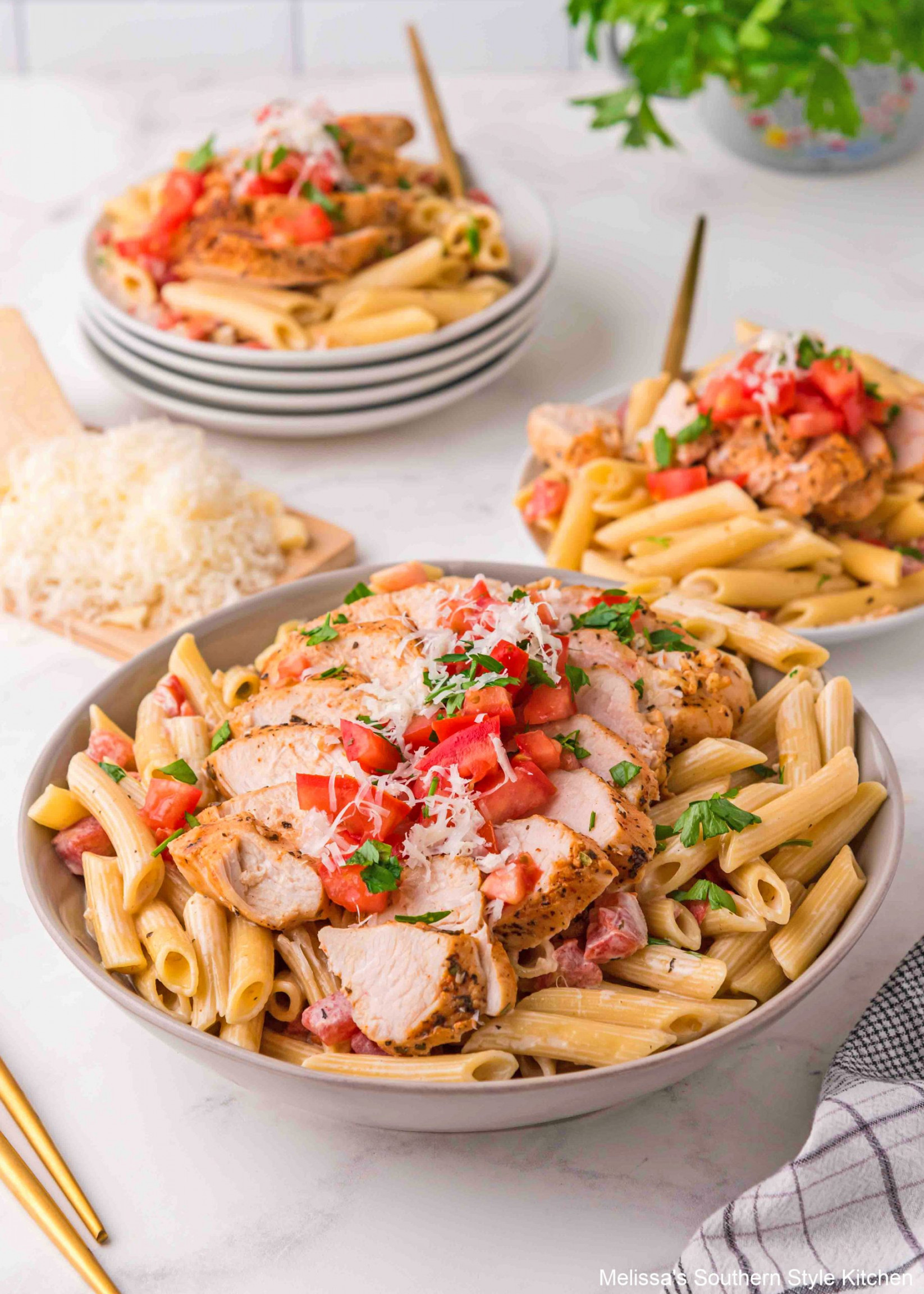 Creamy Cajun Chicken Pasta - melissassouthernstylekitchen