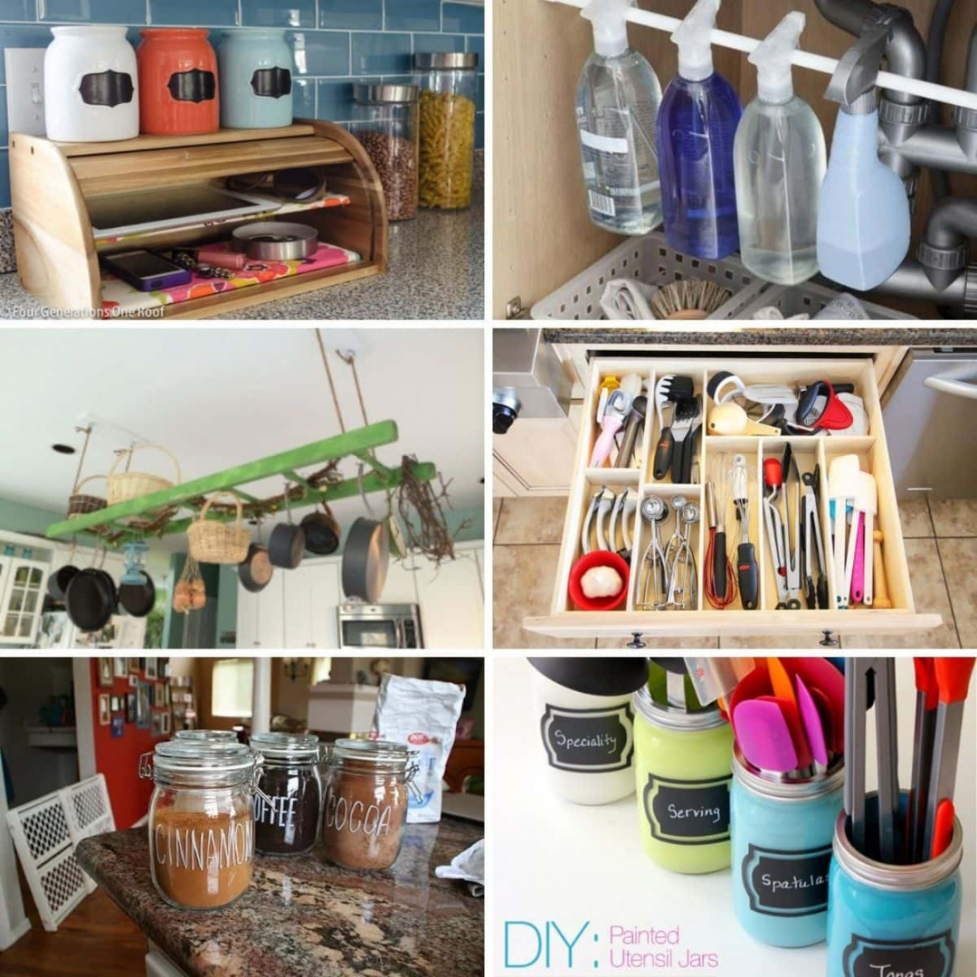 DIY Kitchen Organization Ideas