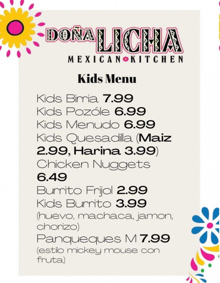 Dona Licha Mexican Kitchen – Best Kitchen in Town