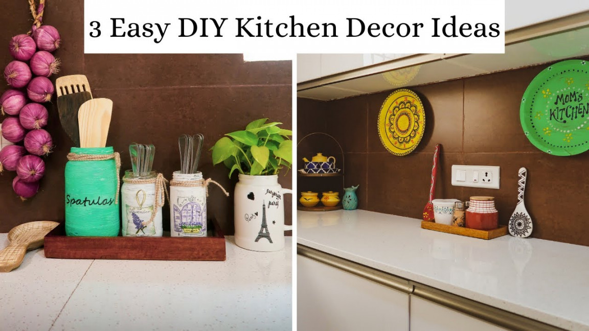 Easy DIY Kitchen Decor Ideas With Waste Items - Best Out Of Waste