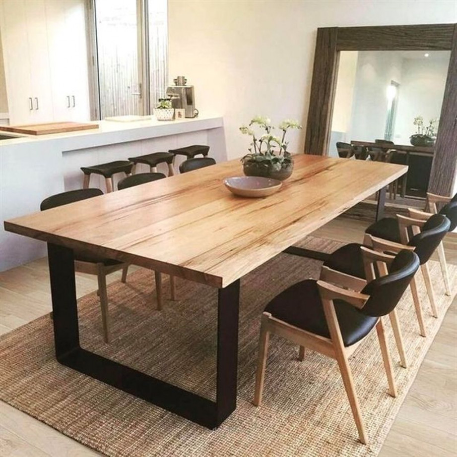 Elegant Modern Dining Table Design Ideas - HOMYHOMEE  Dining