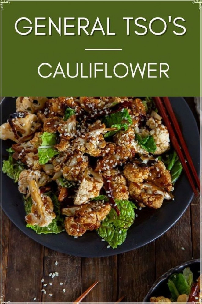 General Tso Cauliflower