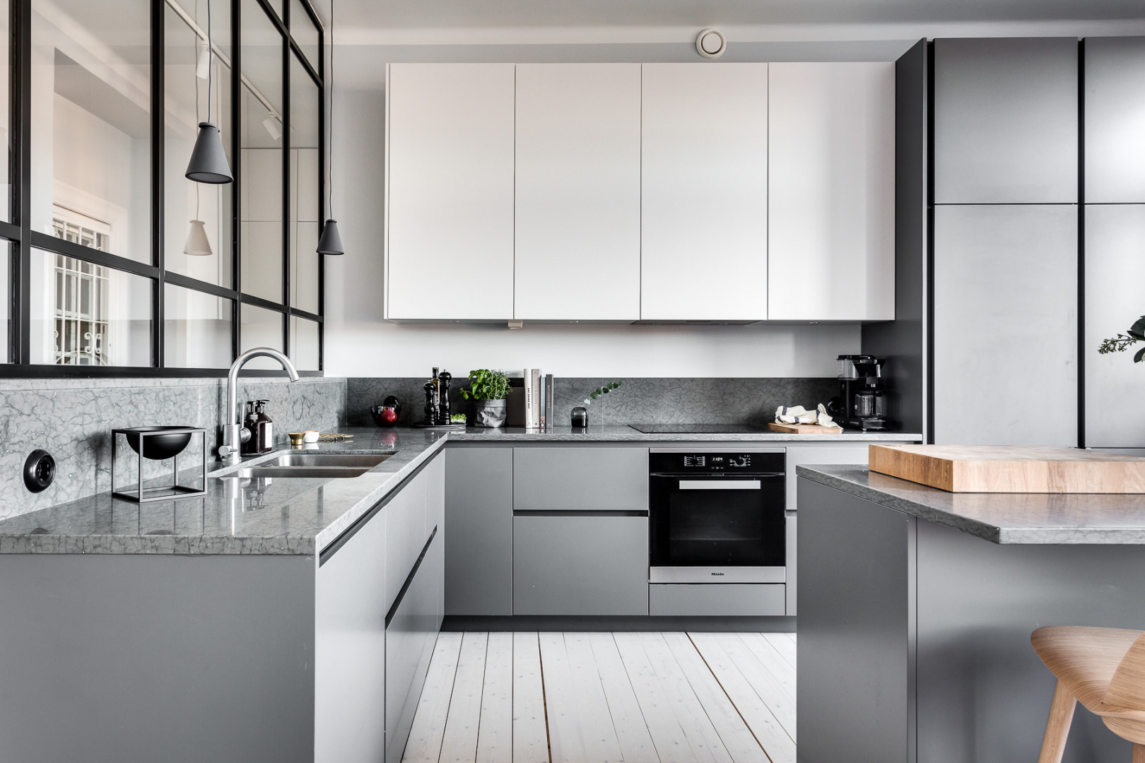 Gray Kitchen Cabinet Colors Capture The Essence Of A Cool