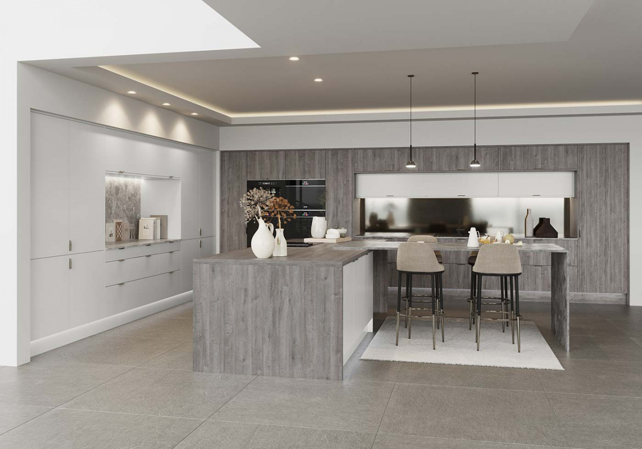 Grey Kitchens  Grey Kitchen Ideas  Sigma  Kitchens