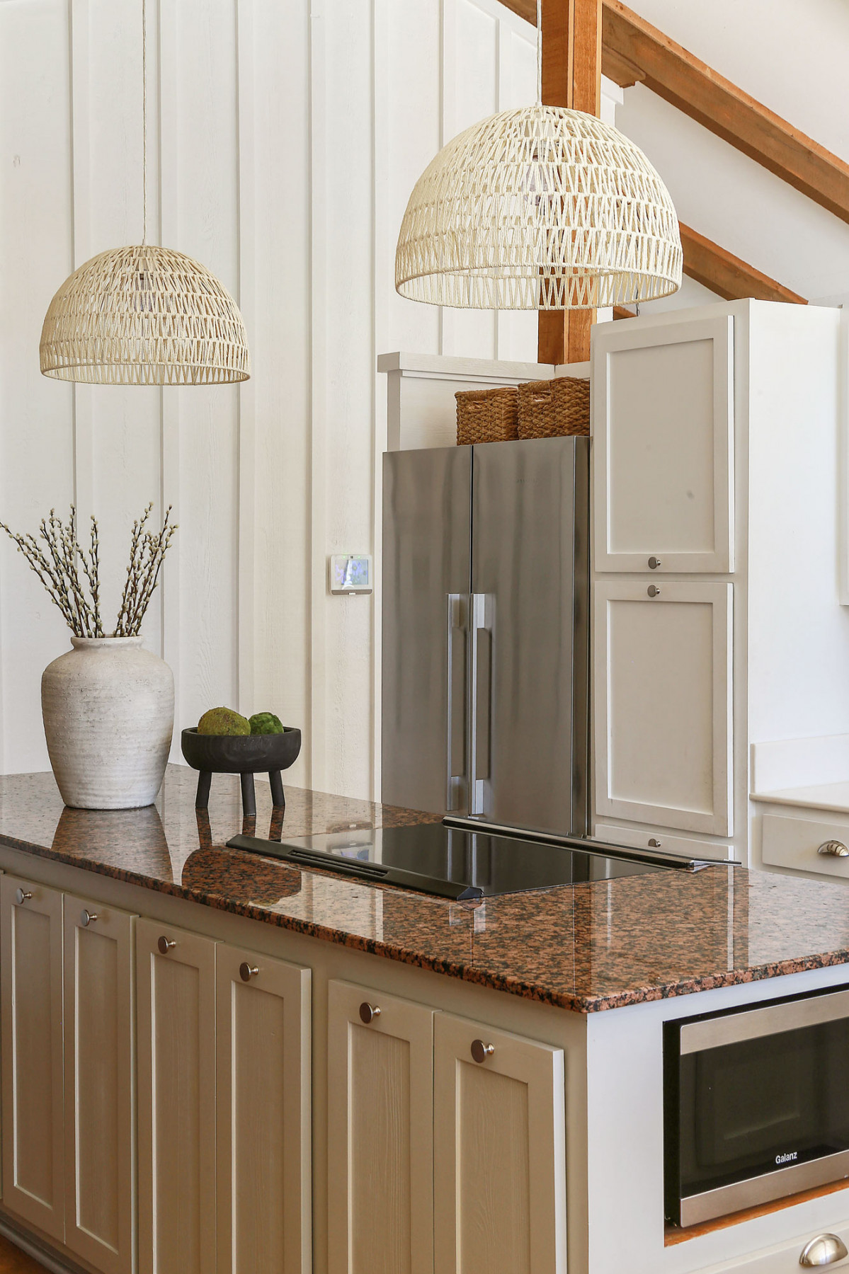 How To Update a Kitchen with Brown Granite Countertops