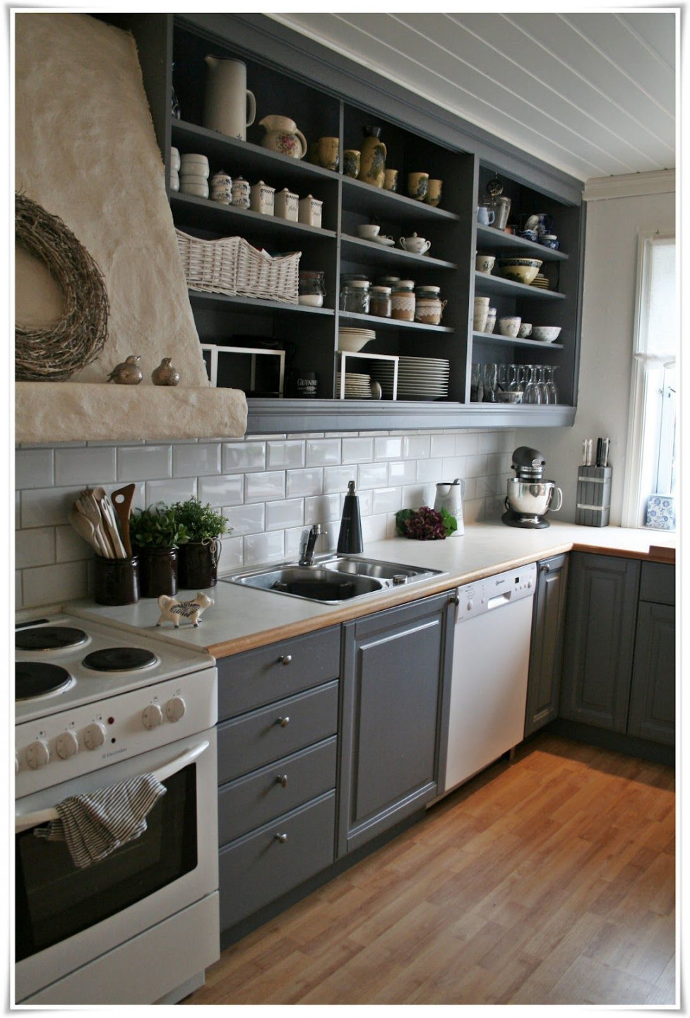 Ideas For A Great Open Shelf Kitchen - Decoholic  Kitchen cabinet