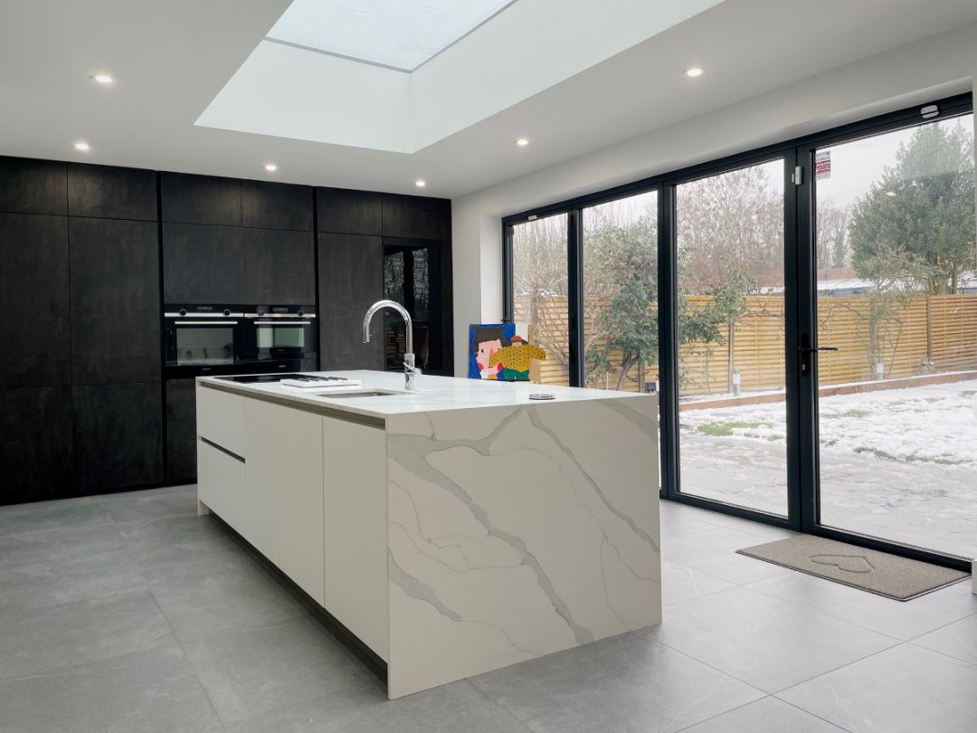 Ideas for an Open-Plan Kitchen with Bi-fold Doors  KDCUK