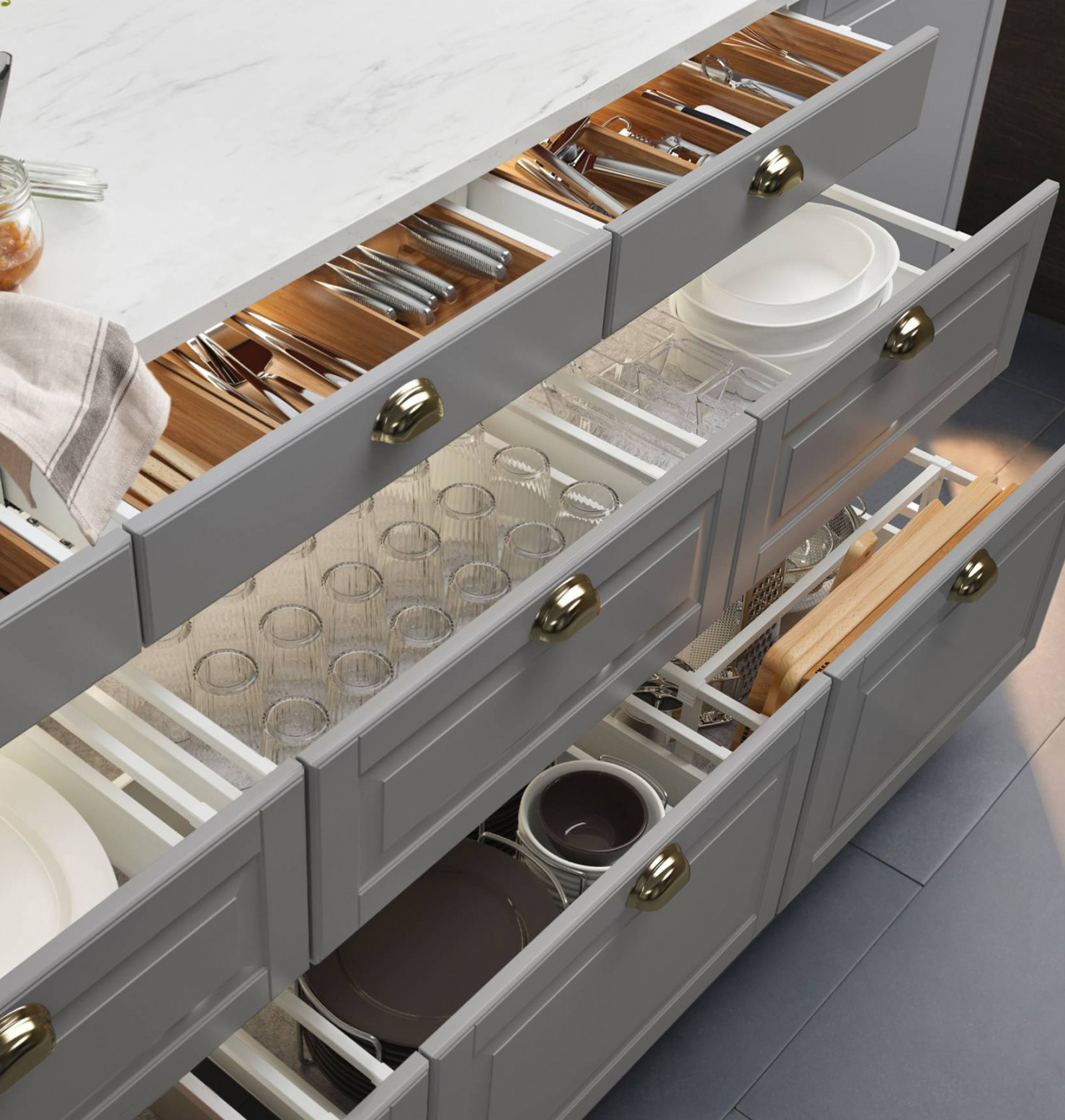 Kitchen Cabinets With Drawers Only Flash Sales, SAVE % - kirche