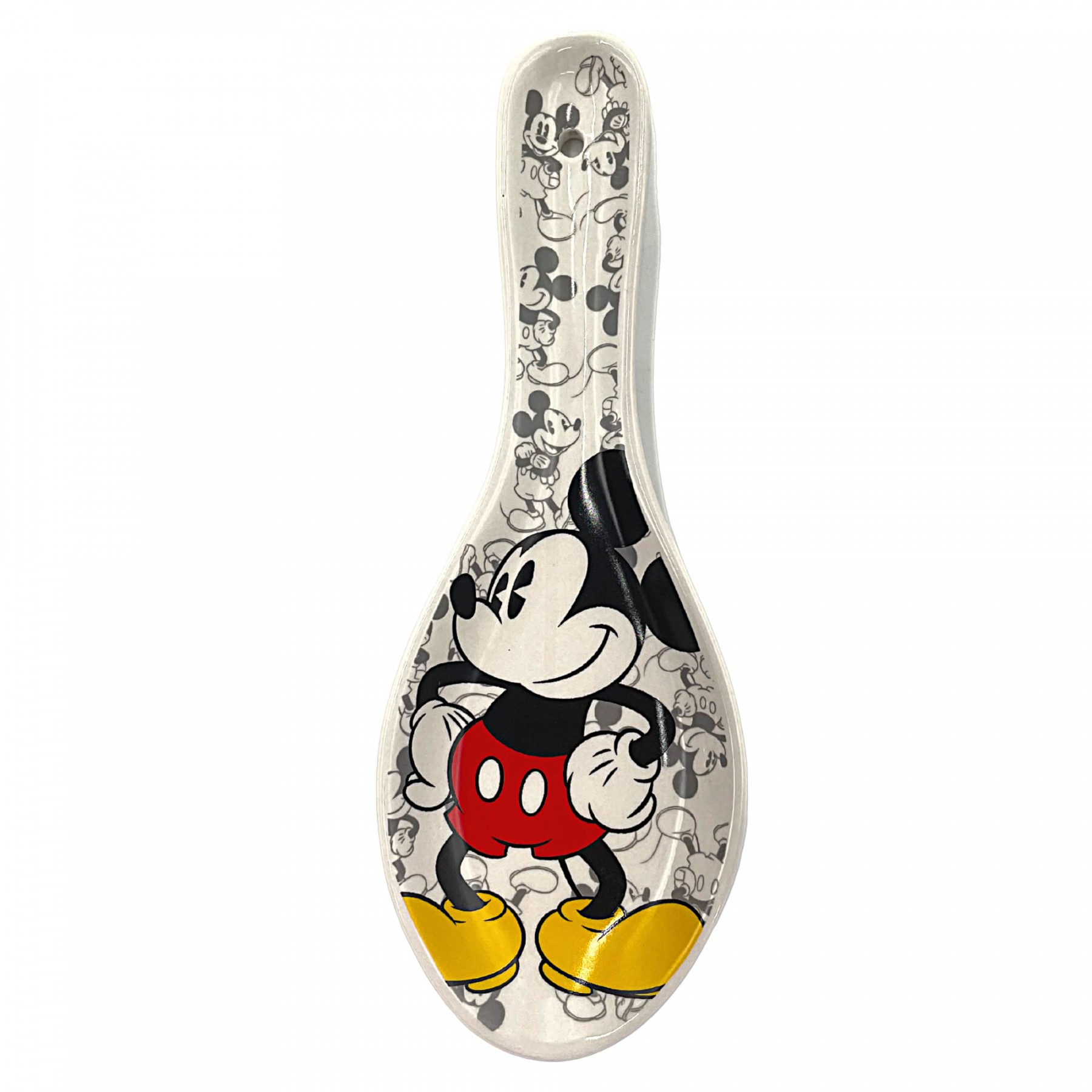 Mickey Mouse Ceramic Spoon Rest Collectible Disney Theme Kitchen Decor  Accessories Funny Utensil Holder for Cooking and Baking