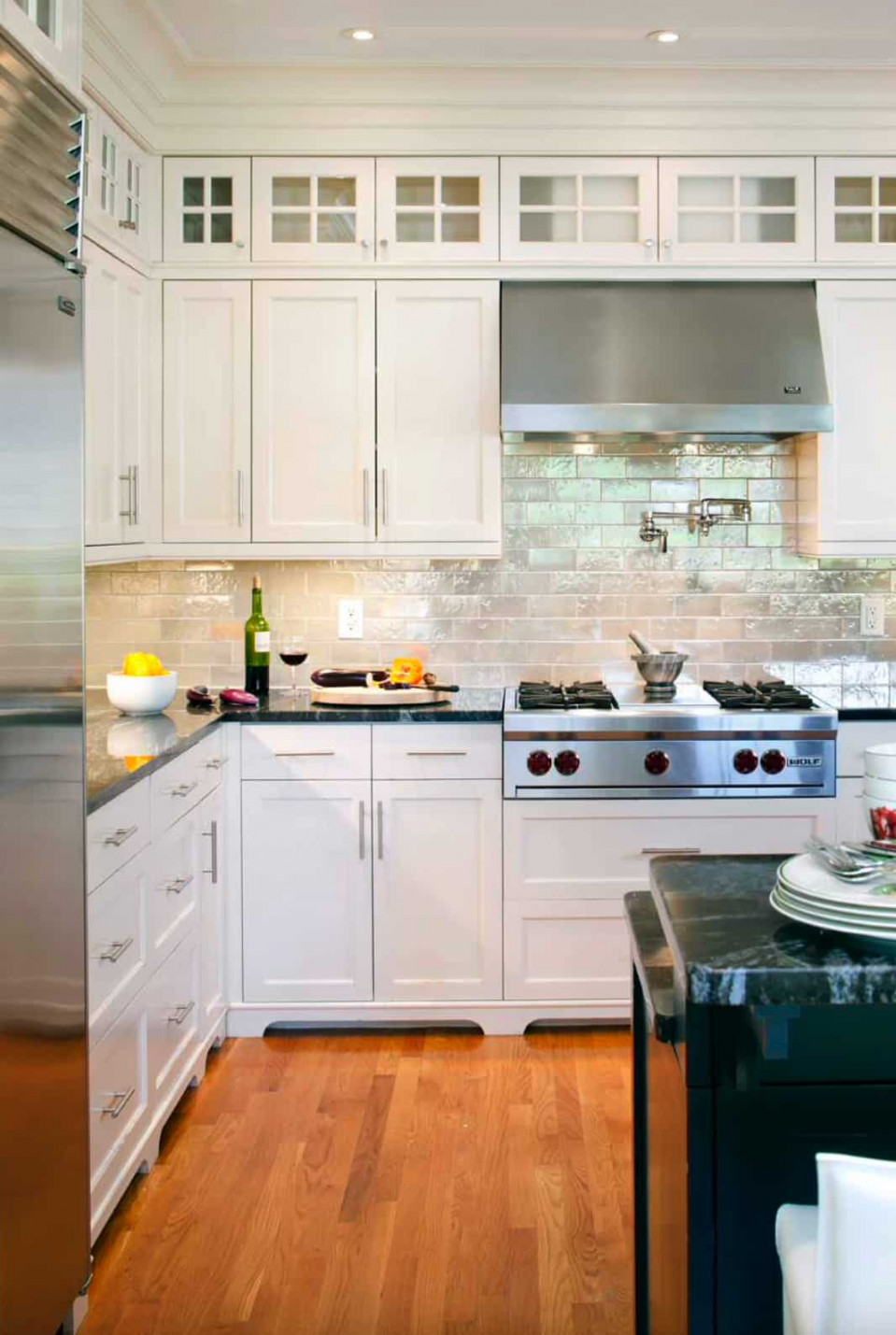 Most Beautiful Kitchens With A White Subway Tile Backsplash