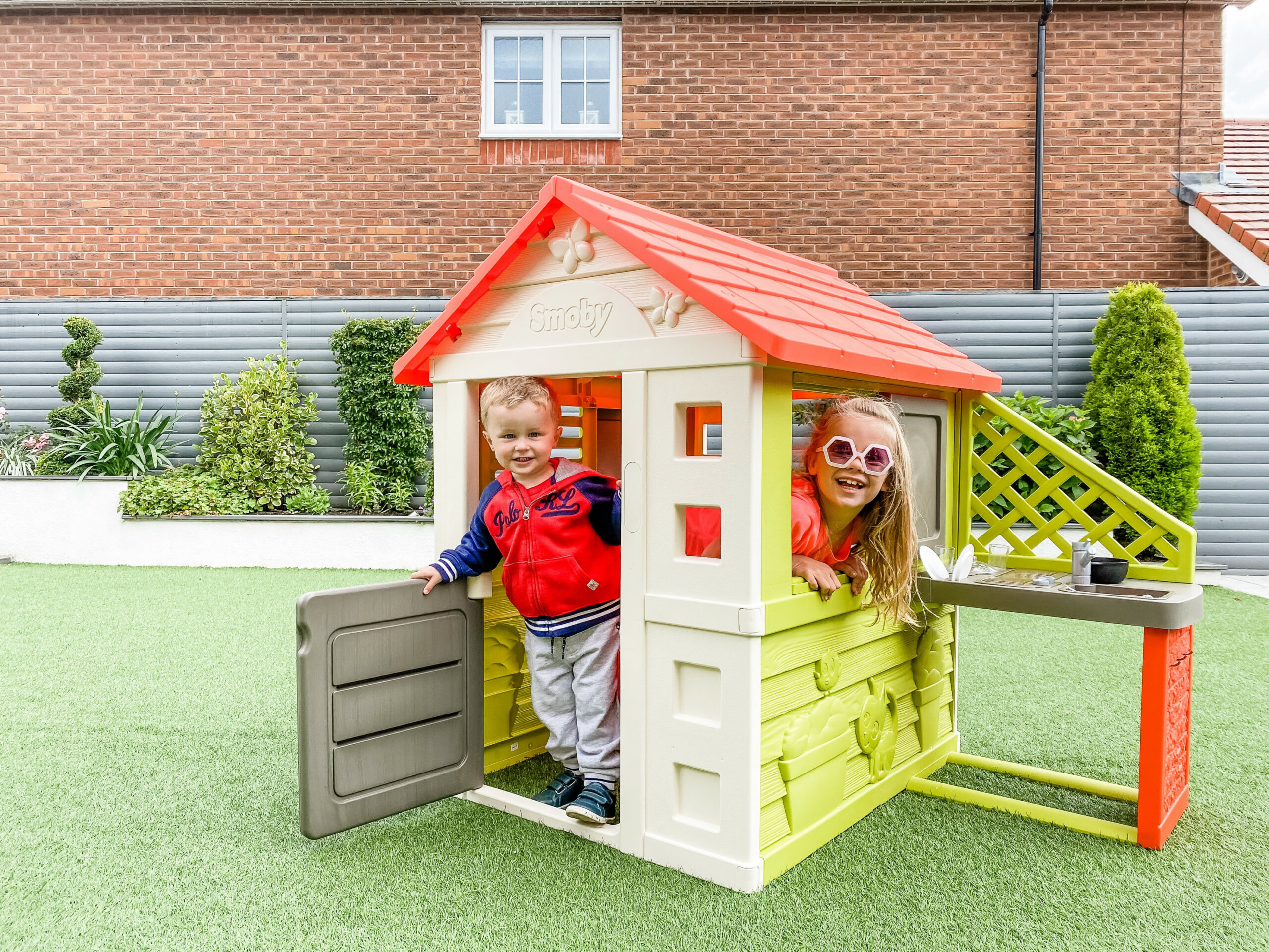 Nature Playhouse + Kitchen by Smoby Review - Lets Talk Mommy