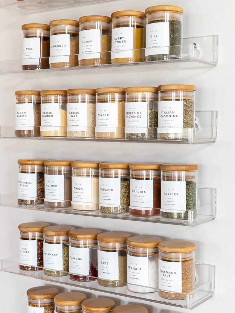 Spice Rack Ideas for Small Kitchens With No Counter Space to Spare