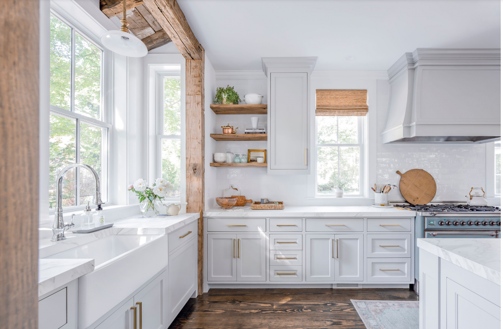 The  Most Beautiful Modern Farmhouse Kitchens on Pinterest