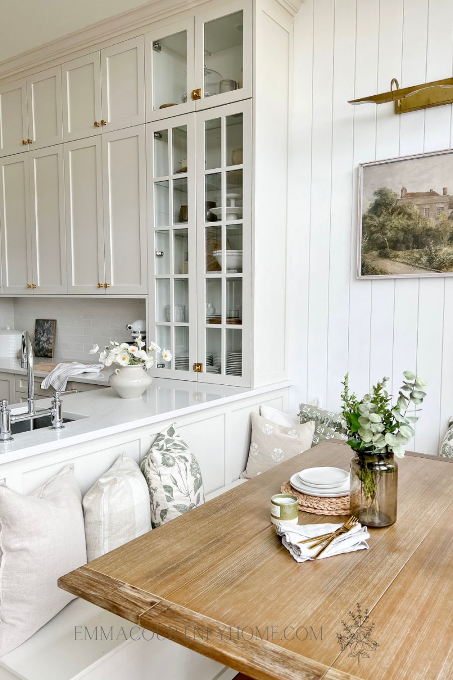 The Perfect Cream Colour for Kitchen Cabinets  Emma Courtney Home