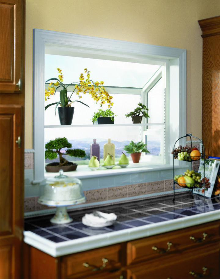 The Window Seat  Kitchen garden window, Kitchen window design