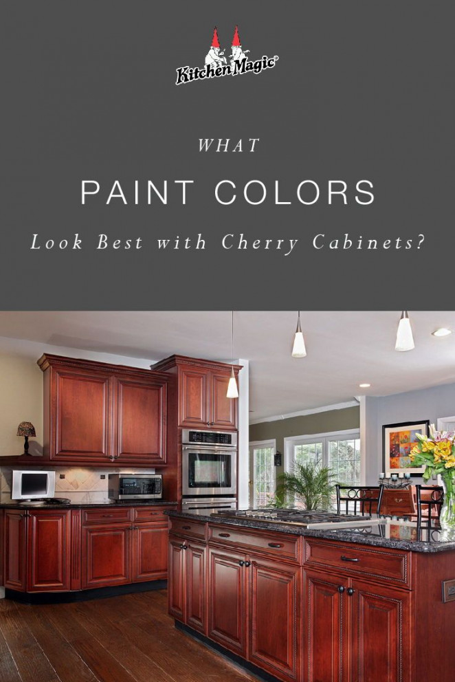 What Paint Colors Look Best With Cherry Cabinets?  Cherry wood