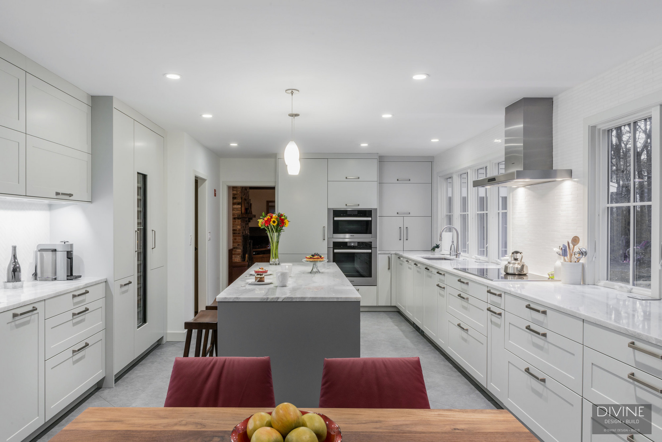 White and Gray Kitchen Design Inspiration — Divine Design+Build