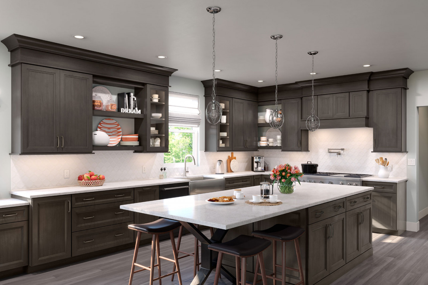 Woodmark Cabinetry Maple Slate