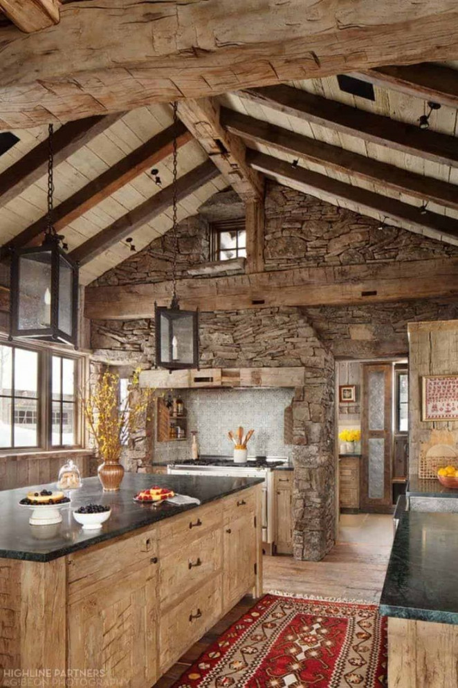 A rustic mountain retreat perfect for entertaining in Big Sky