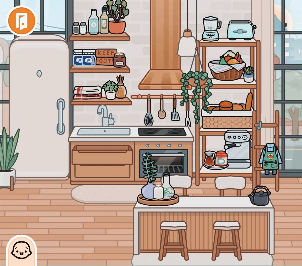 Aesthetic kitchen🍽️✨  Aesthetic kitchen, Free house design