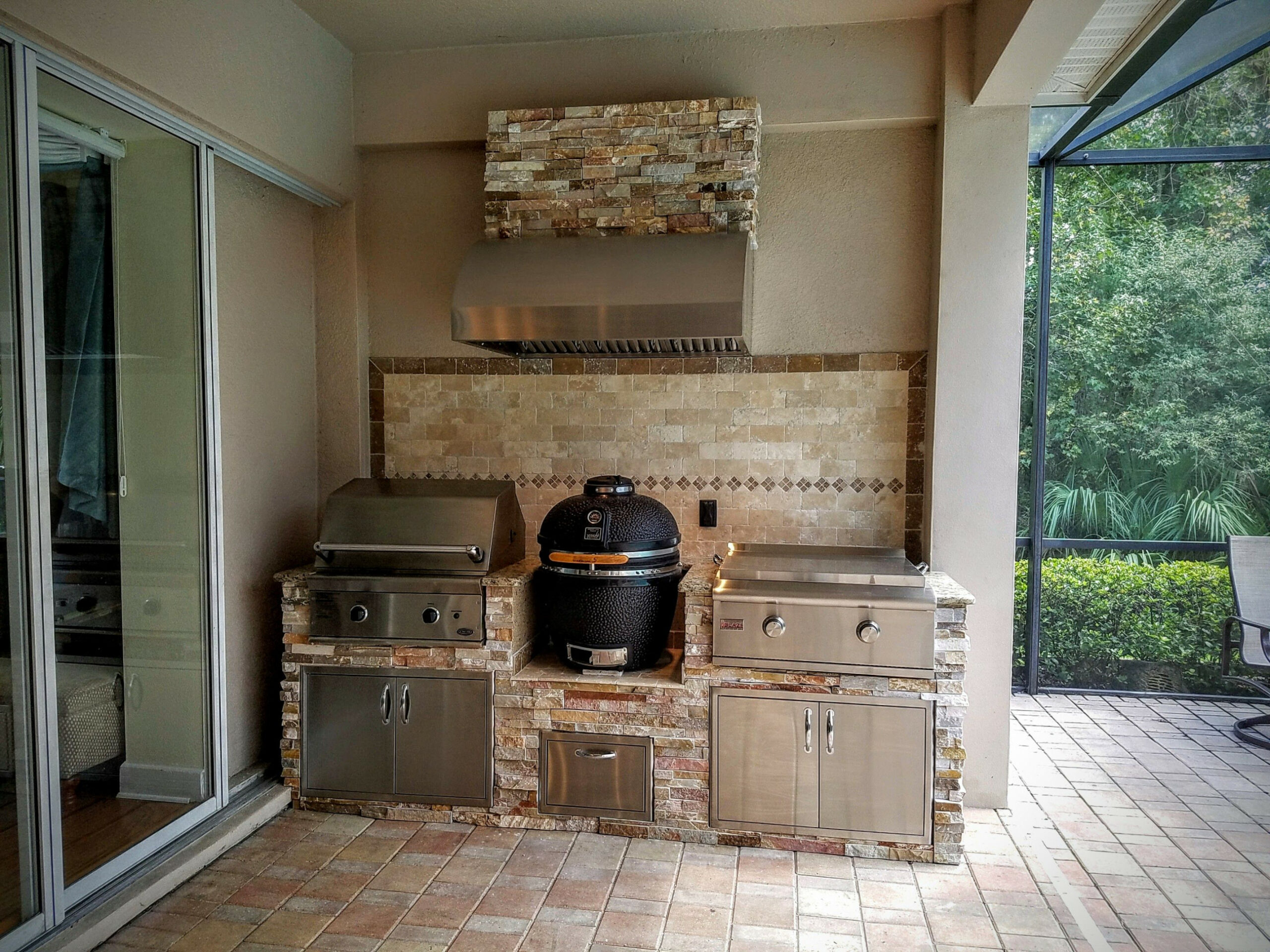 BackSplash - Creative Outdoor Kitchens of Florida  Outdoor