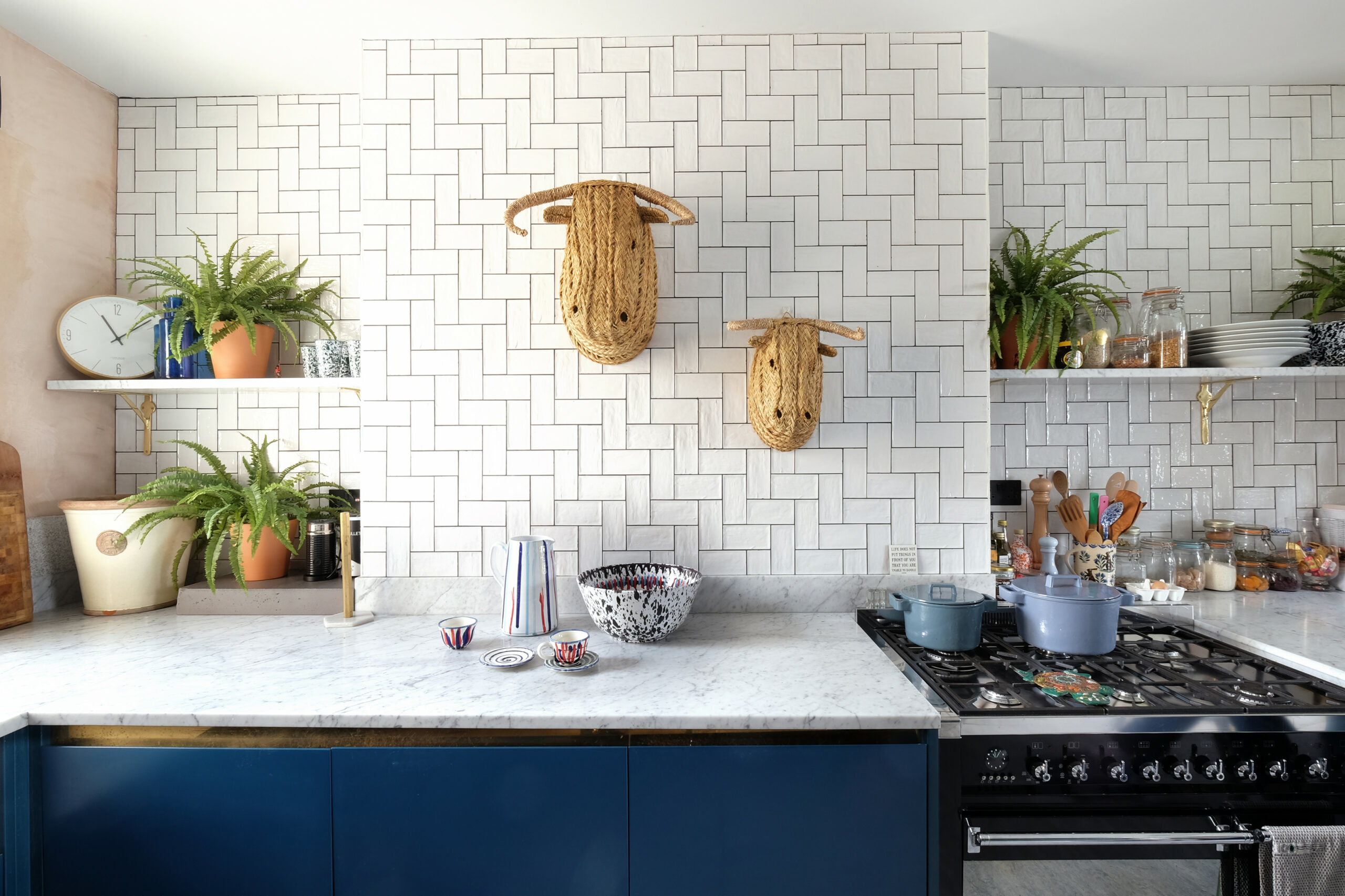 Basic White Tile Kitchen Backsplash Inspiration  Apartment Therapy