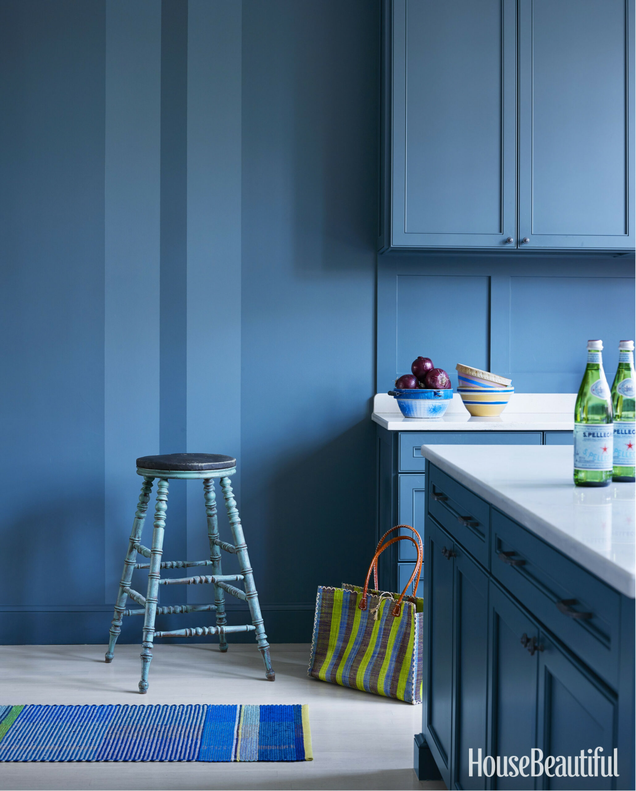 Blue Kitchen Design Ideas - Blue Kitchen Walls