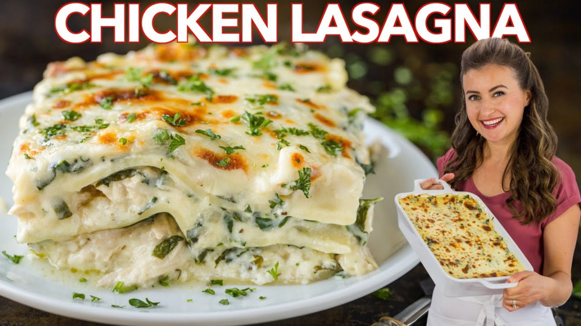 Chicken Lasagna Recipe (VIDEO) - NatashasKitchen