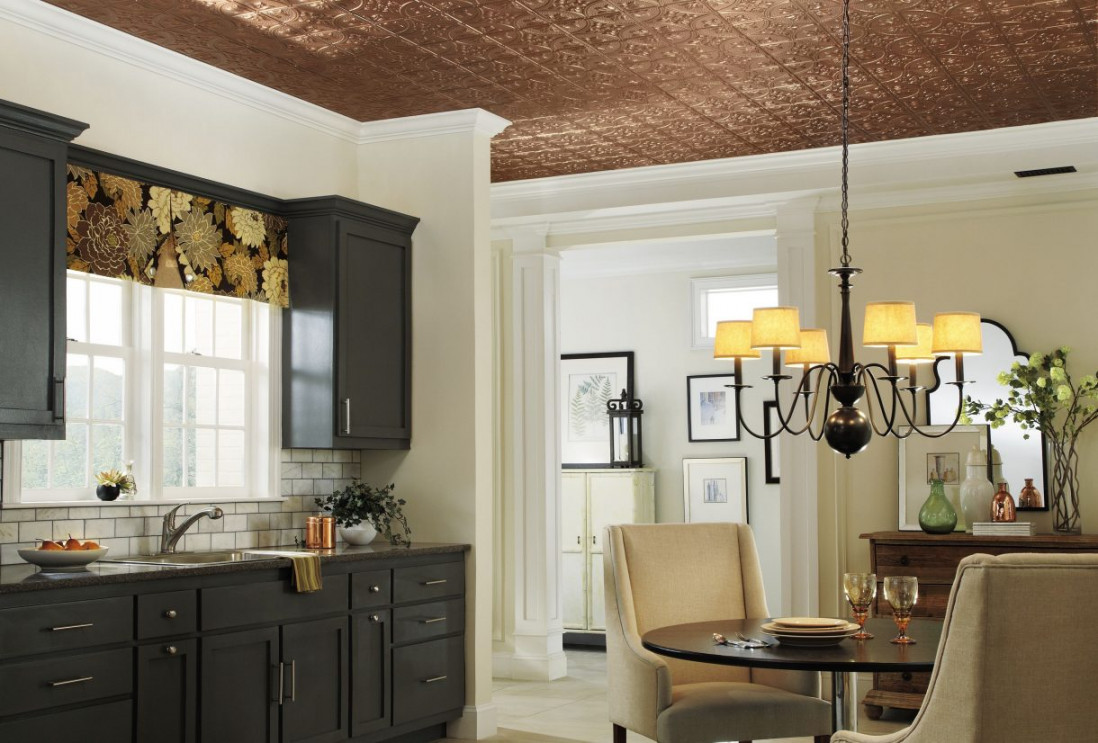 Copper Ceiling Look  Ceilings  Armstrong Residential