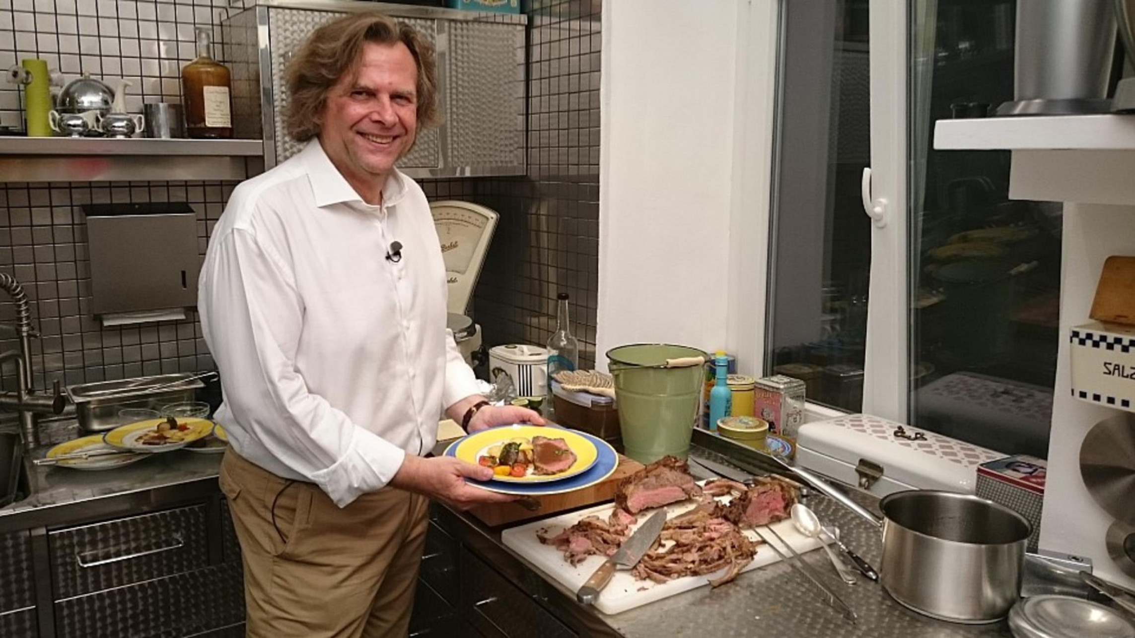 Das perfekte Dinner: Gerhard hat schon für  Leute gekocht