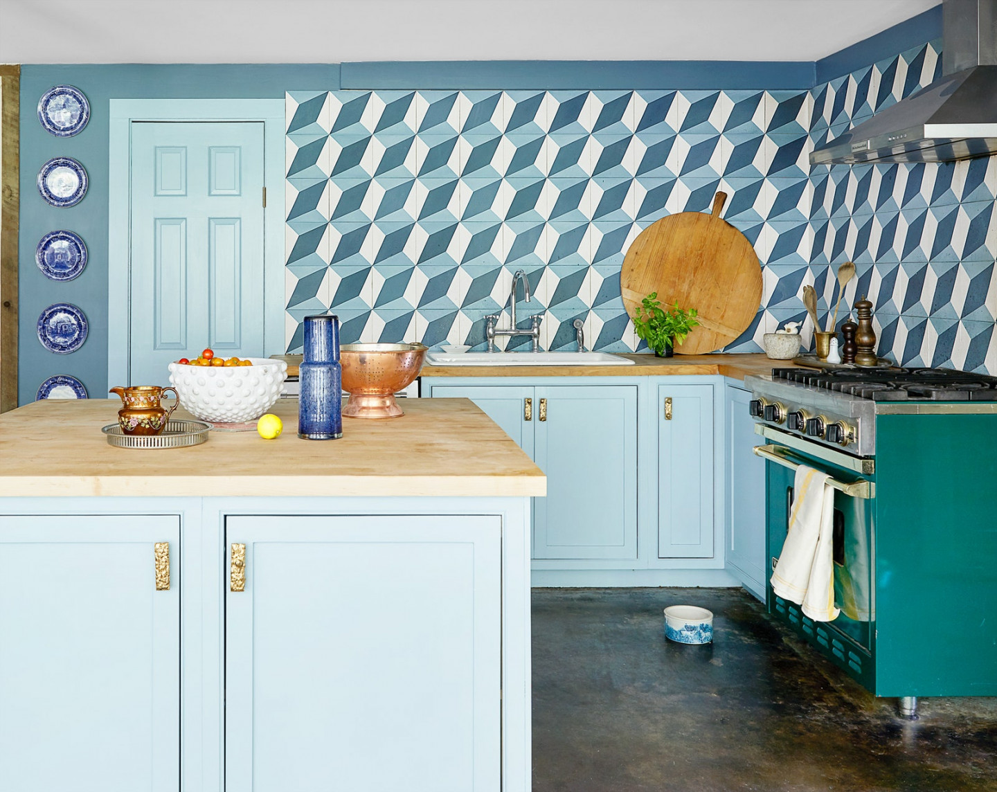 Dreamy Blue and White Kitchens from the Pages of 