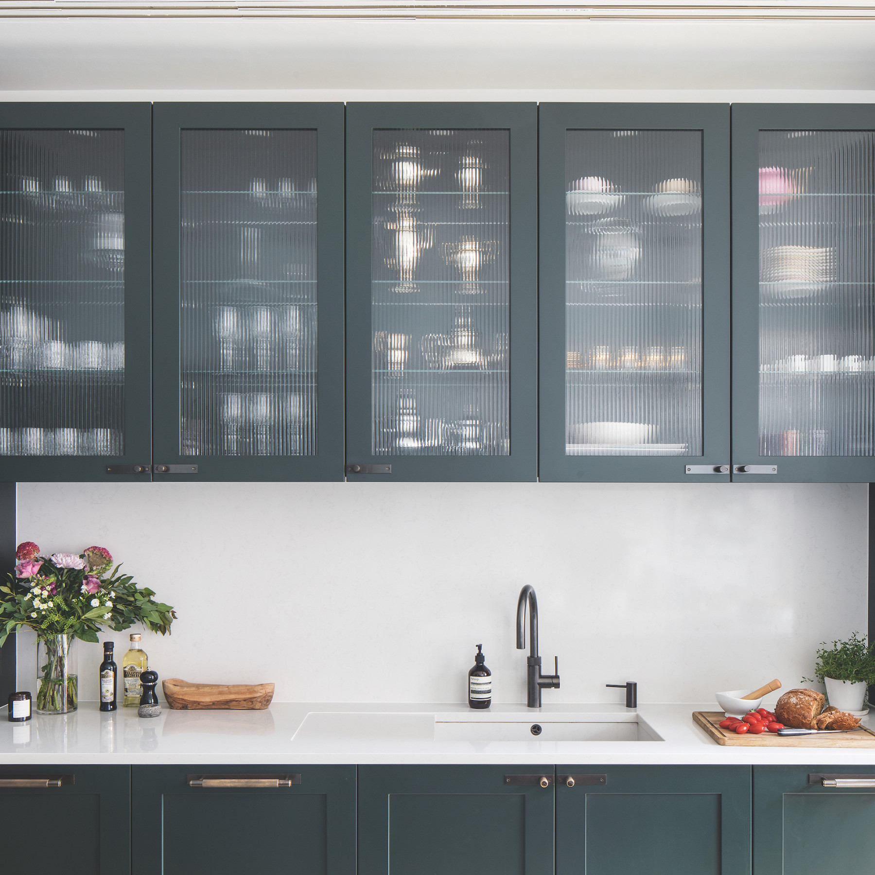 Glass kitchen cabinet ideas - the trend to embrace now  Ideal Home