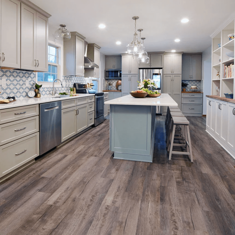 Hardwood vs. Luxury Vinyl Plank Flooring - The Creative Kitchen Co.