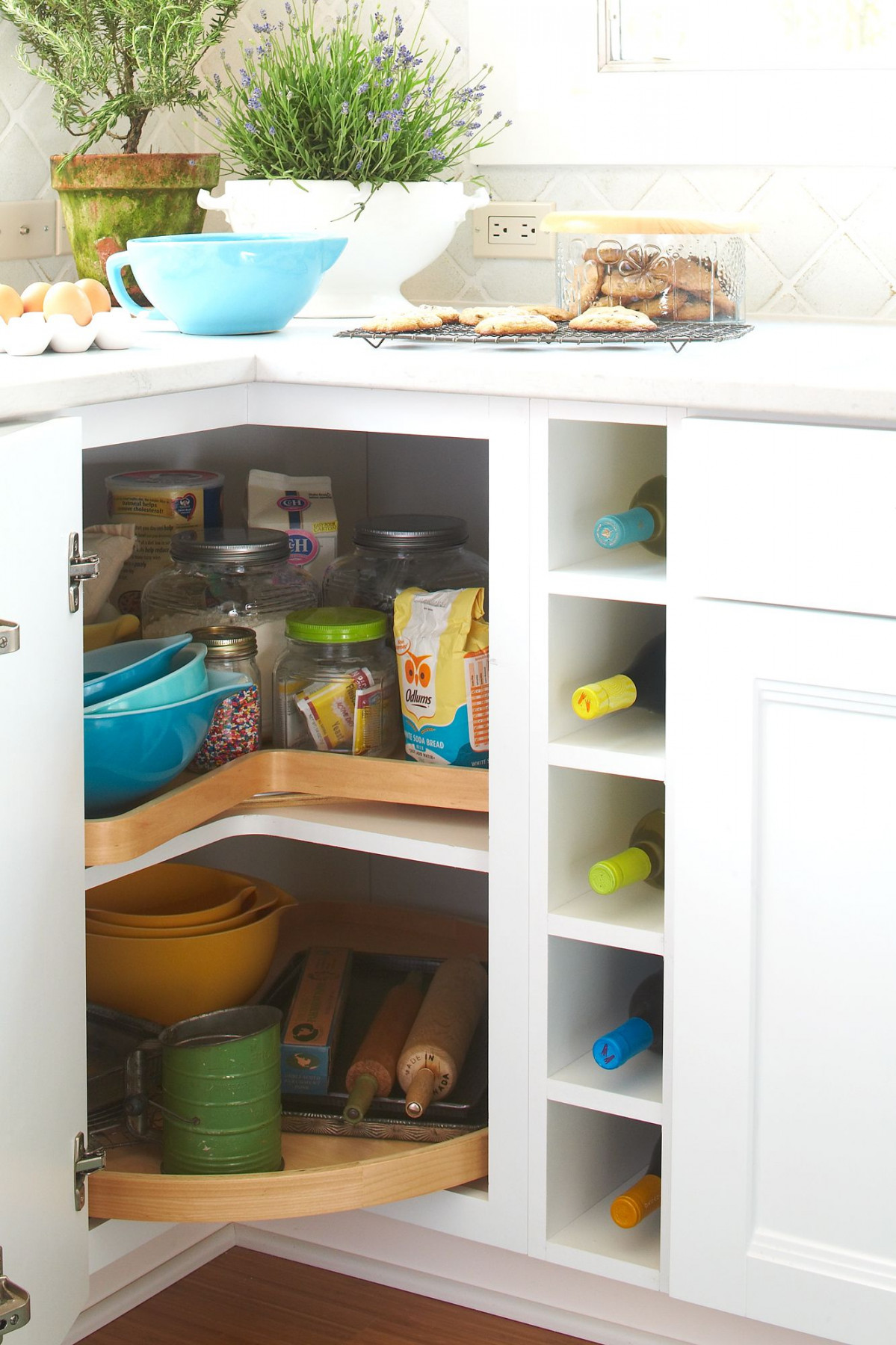 How to Organize a Corner Cabinet for Maximum Storage