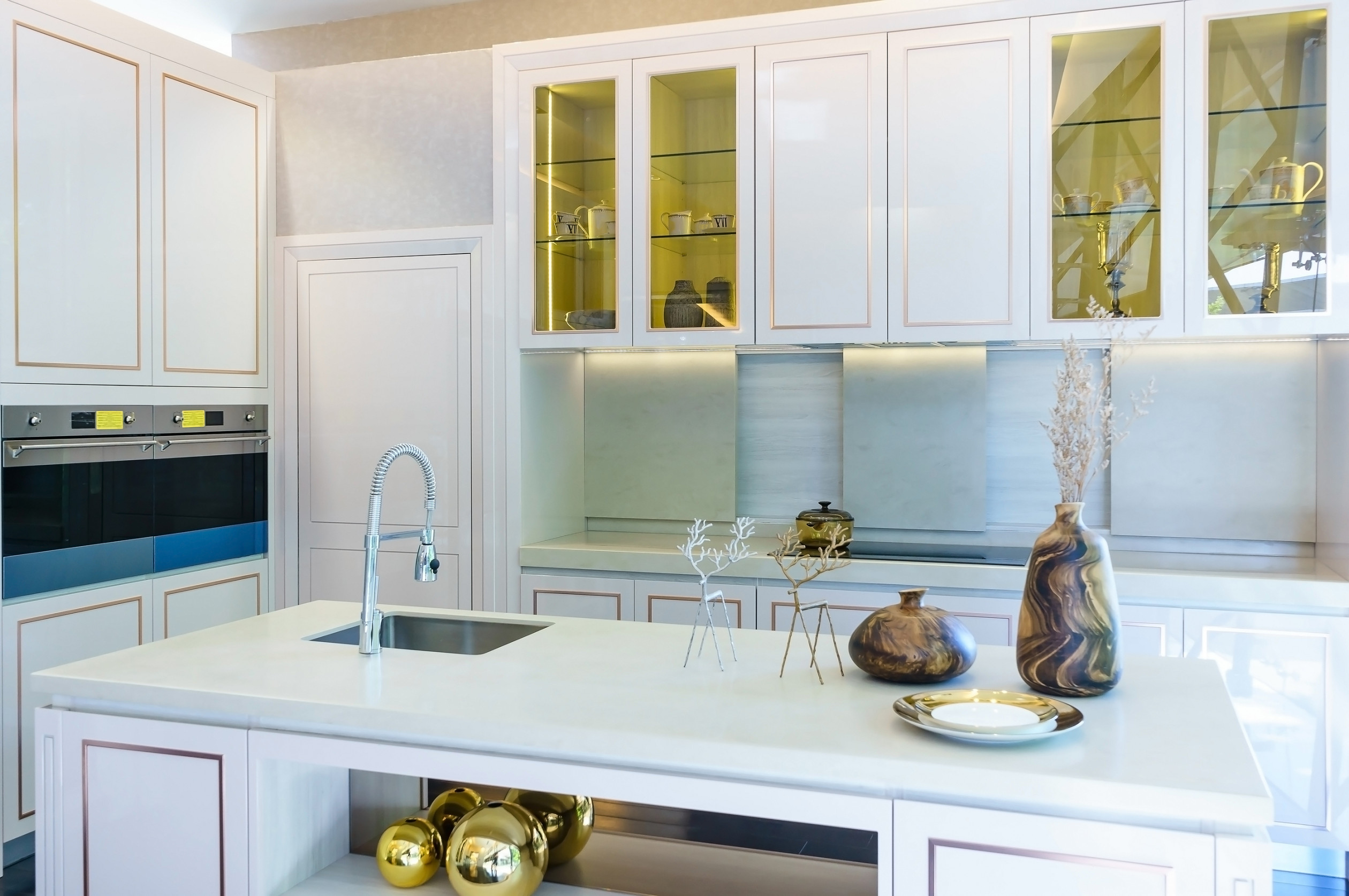 How to Style Glass Kitchen Cabinet Doors - Cabinetdoors