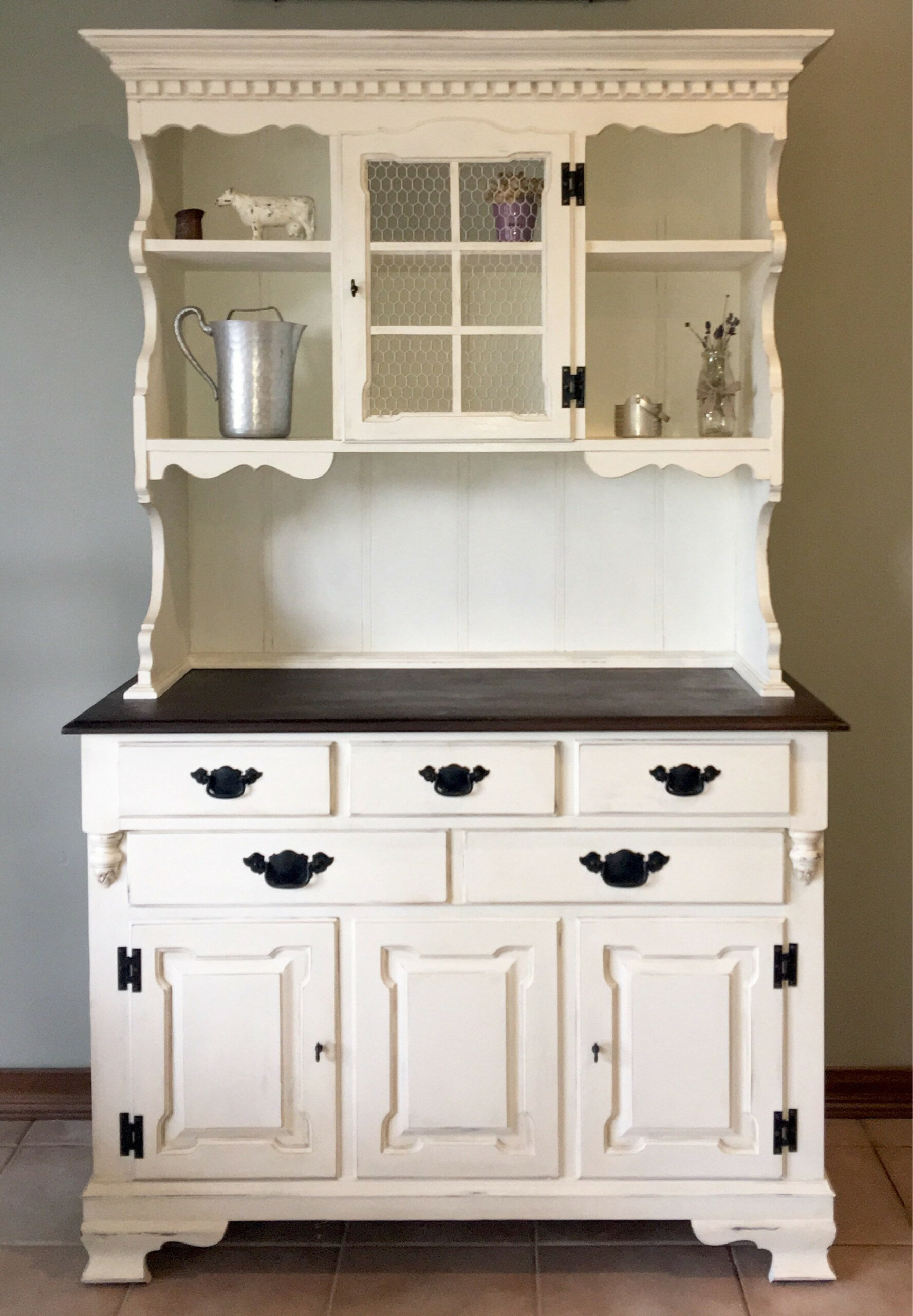 Hutch/Farmhouse/kitchen hutch/Cottage/rustic/kitchen - Etsy