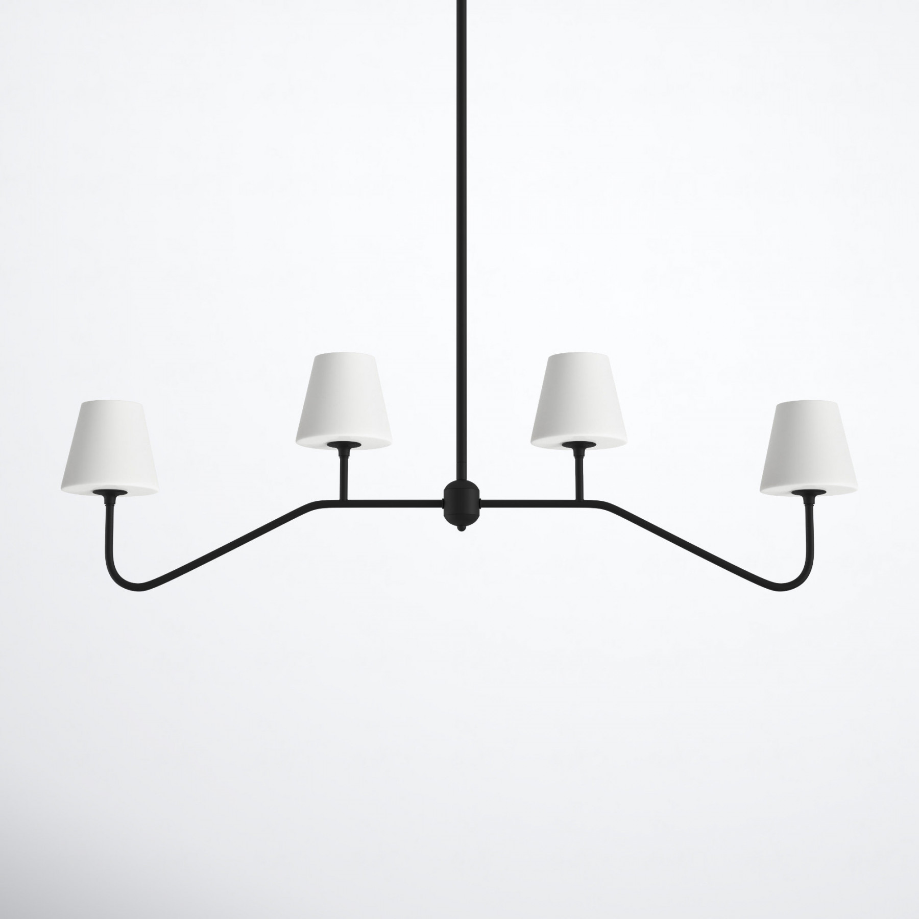 Joss & Main Lane  - Light Dimmable Geometric Chandelier & Reviews