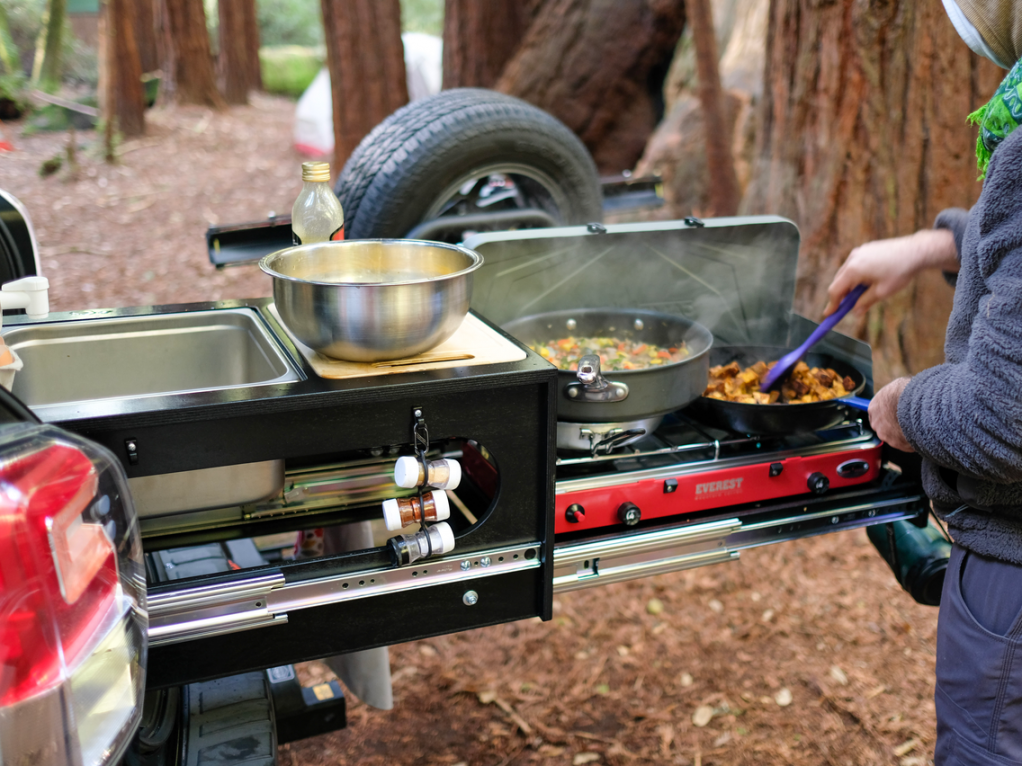 Kitchen in a Box Can Fit in the Back, Turns an SUV Into RV