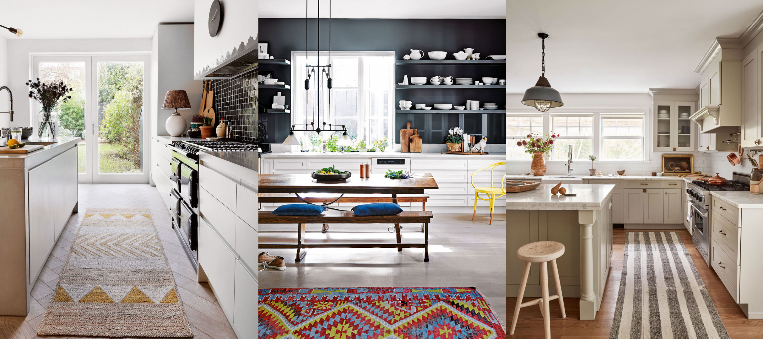 Kitchen rug ideas:  best rug designs for kitchens