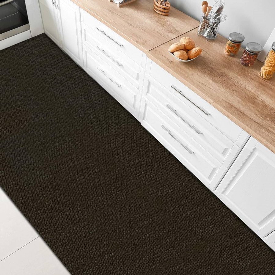 Kitchen Runner Vinyl Kitchen Rug Resistant to Moisture Easy Care and Quick  to Clean Many Sizes and Designs ( x  cm, Mantua)