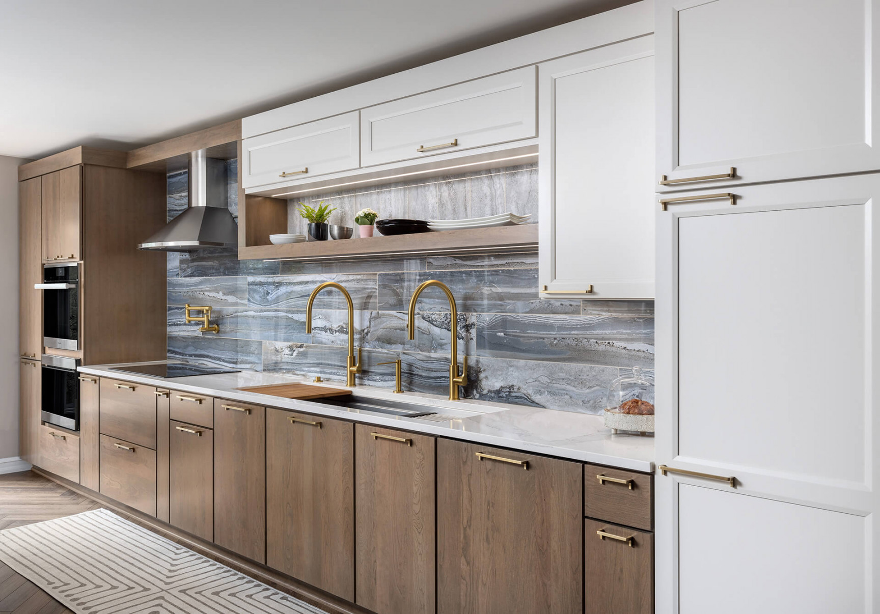 Kitchen Stories: Tonal White Cabinetry Trending