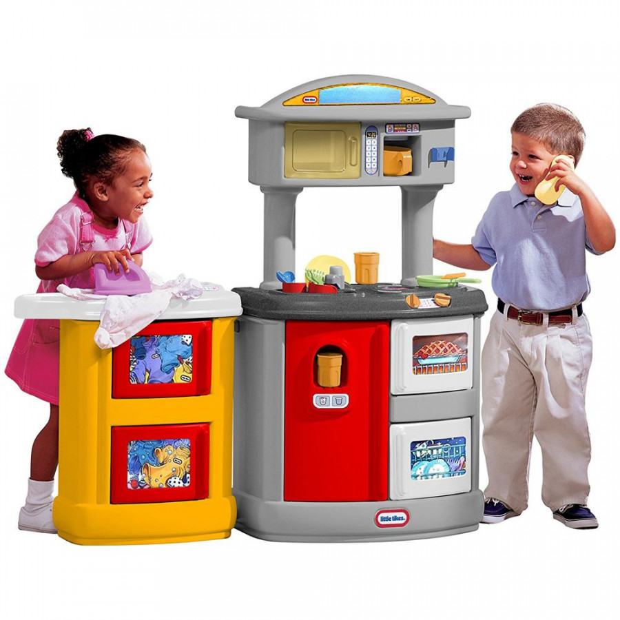 Little Tikes Double Up Kitchen & Laundry Centre - Buy Toys from