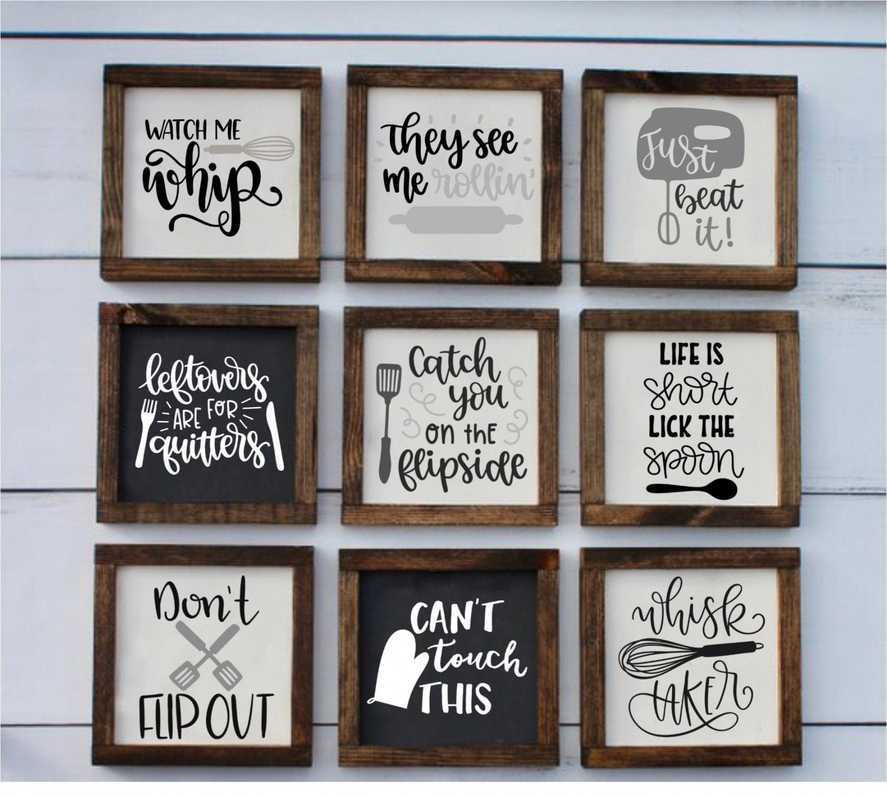 Mini Farmhouse Kitchen Signs Fun Kitchen Signs Farmhouse - Etsy